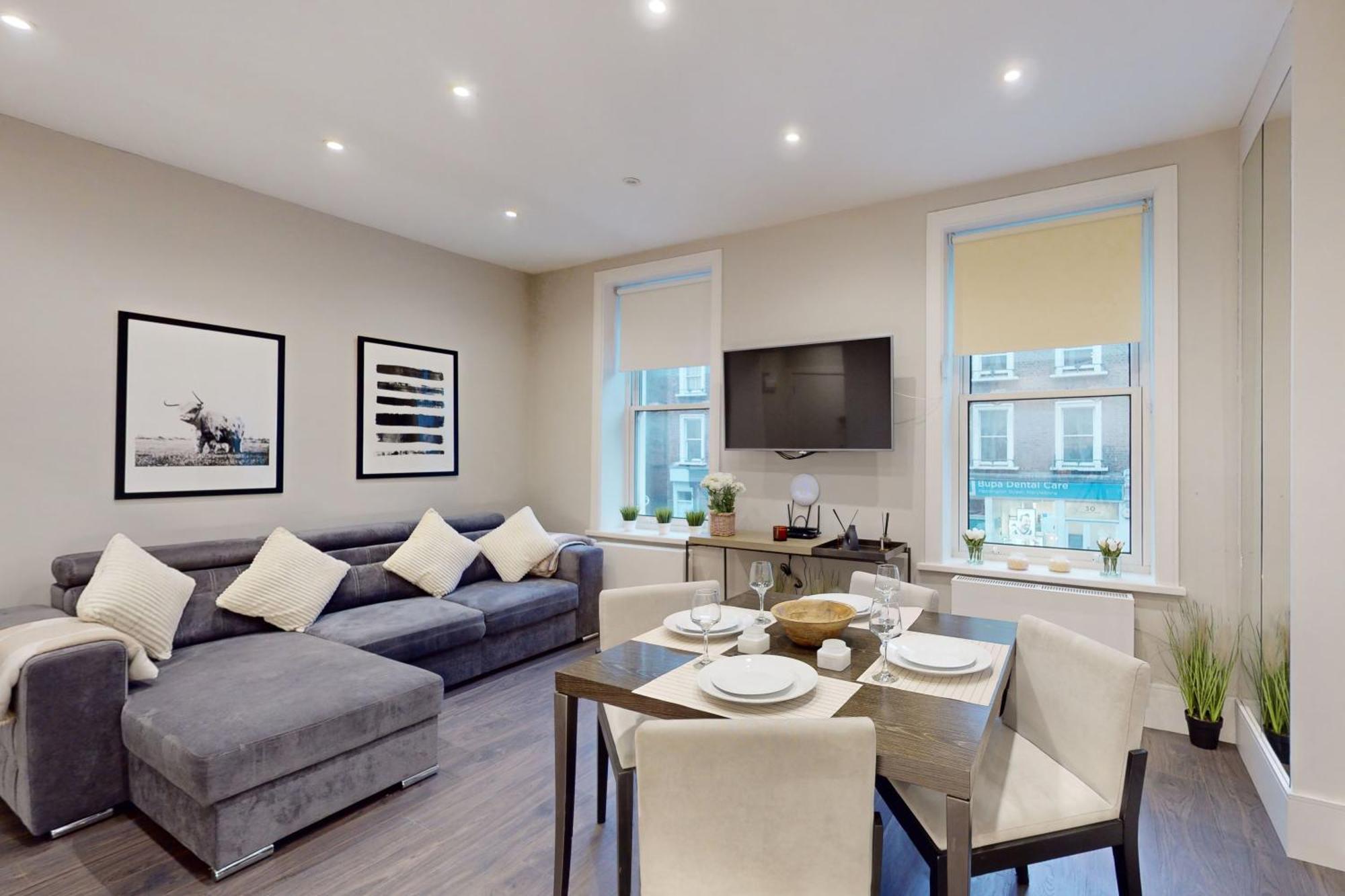 Park Lane Apartments Marylebone Лондон Екстер'єр фото