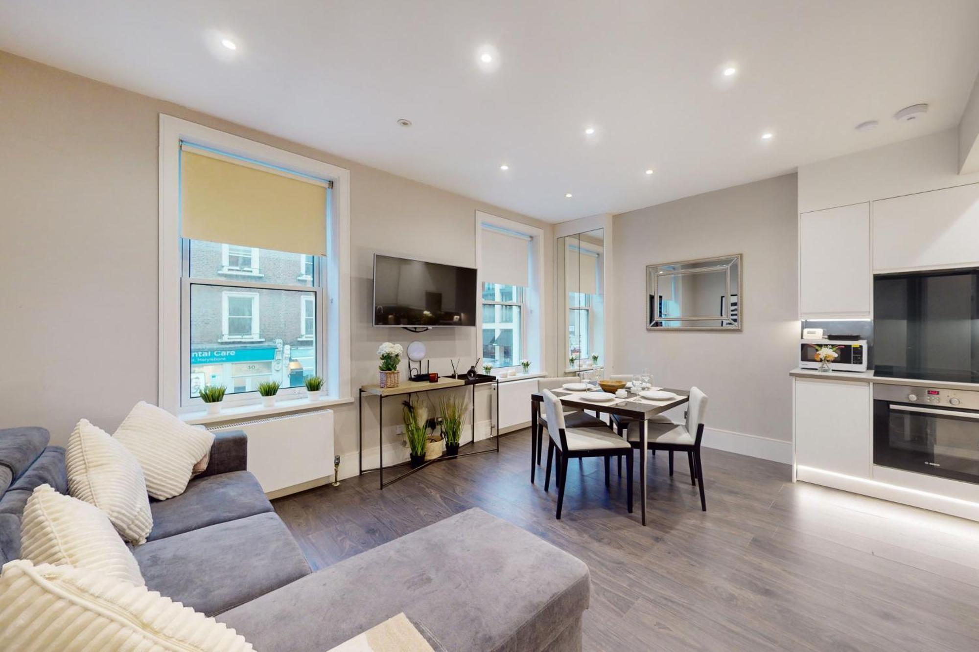 Park Lane Apartments Marylebone Лондон Екстер'єр фото